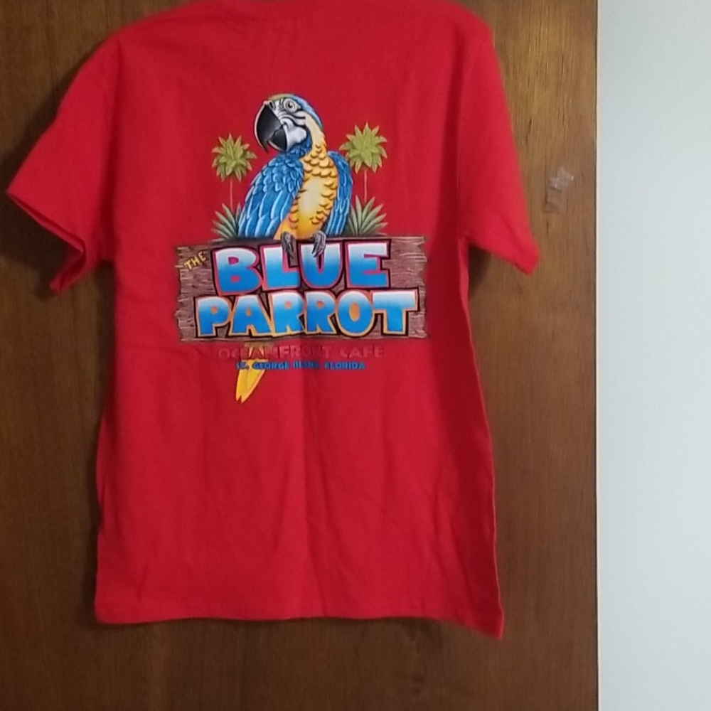 The Blue Parrot Tshirt St. George Island FL